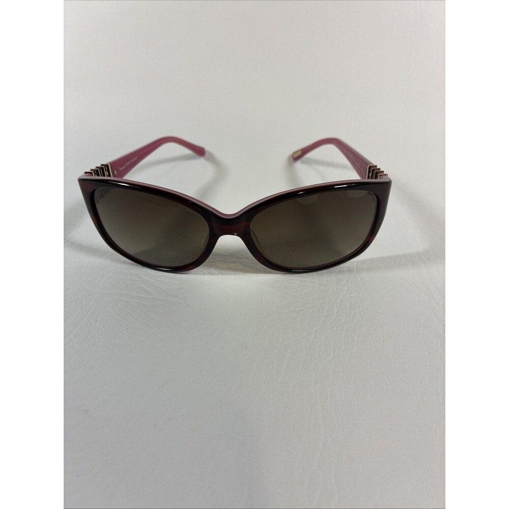 Solvari Vienna Burgundy Polarized Sunglasses Women 58-16-135 Gradient Lens